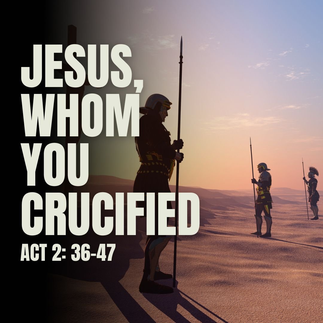 Jesus, whom you crucified