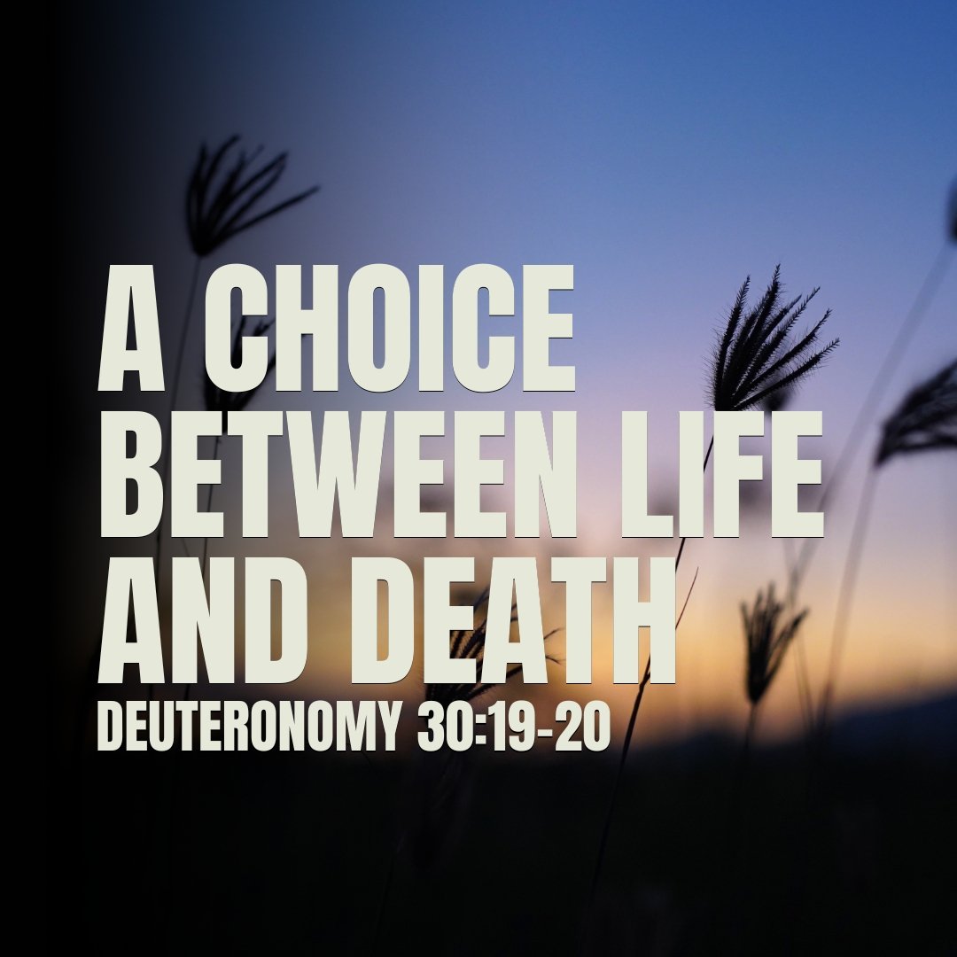A choice between life and death
