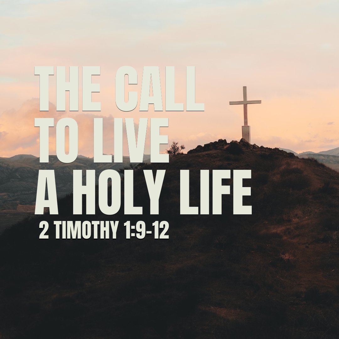 The call to live a holy life